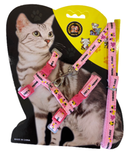 Picture of CAT COLLAR & LEASH (1.2M)tr