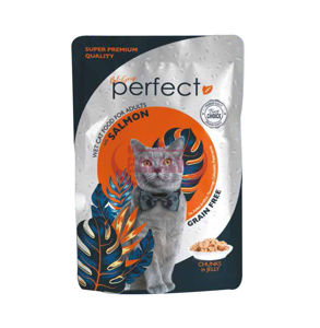 Picture of SALMON CHUNK ADULT CAT WET FOOD 85 gr