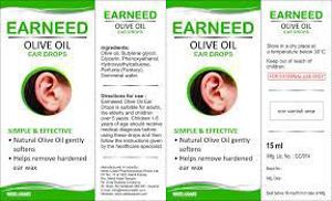 Picture of EARNEED OLIVE EAR DRPS