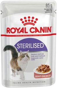 Picture of STERILISED GRAVY WET FOOD POUCHES 85G