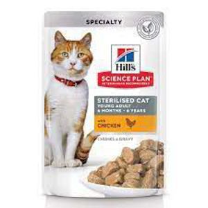 Picture of SP FELINE AULDT STERILISED CHICKEN WET FOOD POUCHE