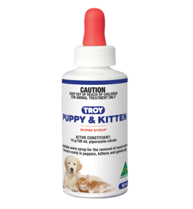 Picture of PUPPY & KITTEN WORM SYRUP 50ML