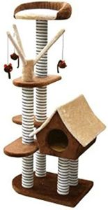 Picture of SAGRADA CAT SCRATCHING POLE BROWN