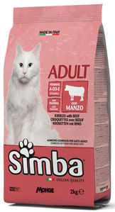 Picture of Simba Adult Cat kibbles with Beef -20 kg