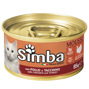 Picture of Simba Cat Mousse with Chicken and Turkey -85 g
