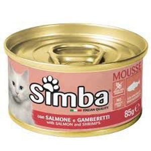Picture of Simba Cat Mousse with Salmon and Shrimps -85 g